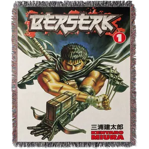 Manta Personalizada de Anime <span class=keywords><strong>Berserk</strong></span>, Tejida a Mano, para Fanáticos - Product Image 6