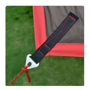 Tent <b>Rope</b> Buckle 2mm <b>Thick</b> 25mm Wide 304 Stainless Steel For Tent Reinforcement Accessories - Product Image 1