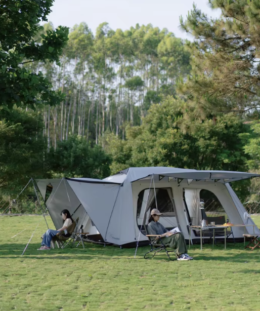 เต็นท์วิลล่า สีขาว ขนาด L