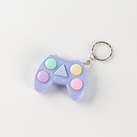 Mini manette de jeu, jeu de mémoire, porte-clés, défi de mémoire portable, jouet anti-stress, pendentif de sac à dos, 1 pièce, jeu porte-clés