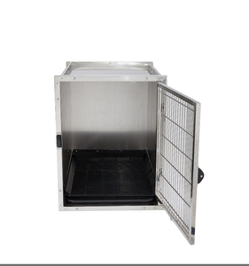 YM-KA505S en stock, <span class=keywords><strong>cage</strong></span> pour animaux de compagnie en acier inoxydable pour cliniques vétérinaires et centres de séjour pour animaux, <span class=keywords><strong>cage</strong></span> à porte unique - Product Image 2