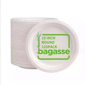 6, 7, 8, 9, 10 pulgadas, pulpa <span class=keywords><strong>de</strong></span> bagazo <span class=keywords><strong>de</strong></span> caña <span class=keywords><strong>de</strong></span> azúcar, papel biodegradable compostable, platos <span class=keywords><strong>de</strong></span> <span class=keywords><strong>tapas</strong></span> ovalados, productos ecológicos sostenibles - Product Image 5