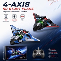 Avion RC acrobatique 4 axes en mousse EPP, télécommandé, retour automatique, pour débutants, jouet sans fil pour enfants, vente en gros