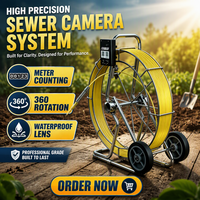 Endoscope de canalisation haute performance FORBEST à rotation 360° HD F09w avec étanchéité IP68 pour l'inspection des égouts