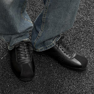 Chaussures habillées de luxe confortables en cuir souple, fabriquées à la main, de style italien, de haute qualité, chaussures de mariage, tendance de la mode, flexibles - Product Image 4