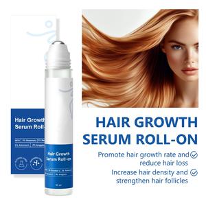 Sérum Natural Anti-Queda de Cabelo Orgânico de 25ML com Marca Privada, Fortalecedor e Nutritivo, Óleo de Crescimento Capilar com Ginseng - Product Image 2