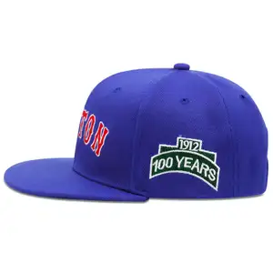 Runner 2024 Oem Bsci Sport Baseball Caps Custom Logo Snap Back Hoed Groothandel 3d Borduurwerk 5 Paneel Snapback Caps Voor Man