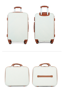 Grande <span class=keywords><strong>valise</strong></span> Bagages de voyage Grand chariot Bagages <span class=keywords><strong>Valise</strong></span> ABS à carreaux Ensembles de bagages pour fille <span class=keywords><strong>Valise</strong></span> <span class=keywords><strong>cabine</strong></span> légère 32' - Product Image 3