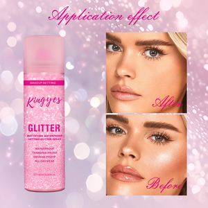 <span class=keywords><strong>Spray</strong></span> scintillant imperméable pour cheveux et corps, longue durée et séchage rapide, laque brillante scintillante imperméable pour le corps, pour le maquillage de scène - Product Image 5