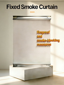 Tenda Termica Ignifuga per Porte, Barriera Antifumo per Garage Sotterranei - Product Image 1