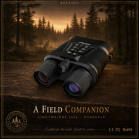 Jumelles de vision nocturne 4K pour l'observation des oiseaux, IR 850 nm, zoom numérique 8x, qualité professionnelle