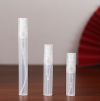 Mini vaporisateur en plastique de haute qualité, 2ml, 3ml, 5ml, 8ml, 10ml, flacon de parfum Pp, vaporisateur de brume, clair, noir, blanc