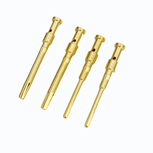 Connecteur à broches mâle et femelle en laiton à fente, 1,6 mm, à déconnexion rapide pour courants élevés, pour éclairages d'aviation et câblage médical - Product Image 1