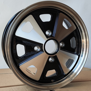 Cerchio in Lega Flow Formed da 15-17 Pollici 4x130 PCD a 4 Fori per VW <span class=keywords><strong>Maggiolino</strong></span> Porsche 914 Karmann Ghia Auto Classica Vintage - Product Image 1