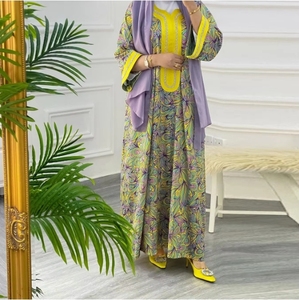 <span class=keywords><strong>Robe</strong></span> Abaya Islamique Longue à Manches Longues A-80 Dubaï Été, Maxi <span class=keywords><strong>Hijab</strong></span> Africain Diamant pour Femmes Musulmanes (2 Pièces) <span class=keywords><strong>avec</strong></span> <span class=keywords><strong>Hijab</strong></span> - Product Image 5