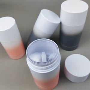 Rond Twist Up Salve Déodorant en Plastique tube 15ml 30ml 50ml 75g noir blanc clair Vide Déodorant en Plastique Bâton Conteneur - Product Image 4