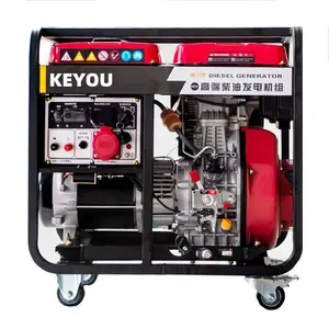 Diesel generator household small 3kw5kw6.5kw8kw outdoor portable generator set 220/380V