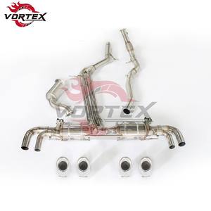 Escape Catback Valvetronic de Alto Rendimiento Vortex SS304 con Downpipe de Ajuste Directo para Porsche Cayenne 2.0T 3.0T 2019-2025 - Product Image 1