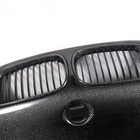 Capot moteur avant en fibre de carbone humide de style Vantwo LY pour BMW Série 3 E46 1998-2005, pièces de rechange pour carrosserie automobile