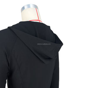 Ensemble de yoga pour femmes, manches longues, uni, avec capuche, pour la salle de sport, le fitness, les leggings de sport - Product Image 3