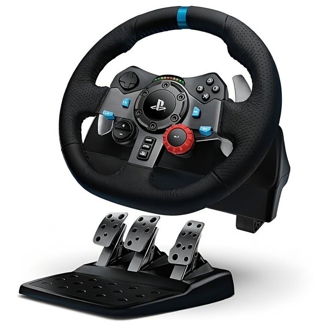 Racing Steering Wheel Gaming Racing Wheels Dual-Motor Feedback Driving for X-box Series X|S/P S3/P S4/PC/x-box