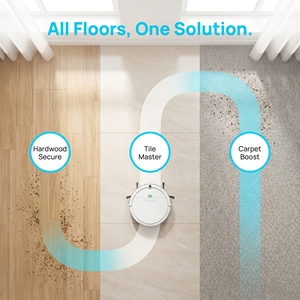 Robot Vacuum, Q803, HEPA Filter Powerful Suction Anti-Tangle Smart 3-in-1 Sweeping <b>Mopping</b> Robert Whole-House Cleaning - Product Image 4