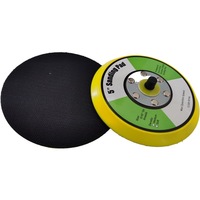 PMS 5 pouces 125mm DA tampon de polissage crochet et boucle support en plastique de voiture plaque de support crochet et boucle support