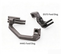 Kit de griffes d'entraînement en acier inoxydable Odavidai E809 pour machine à coudre Siruba 747 – Plaque à aiguille étroite, large et normale