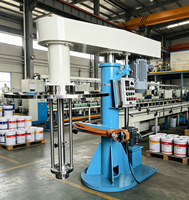 Homogeneizador Emulsionante de Alto Cizallamiento con Estator y Rotor de Acero Inoxidable SS304/316, con Elevación Hidráulica y Certificación CE, para Químicos, Pinturas, Cosméticos y Cremas