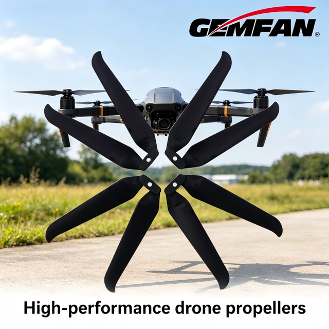 GEMFAN New Glass Nylon Folding Propeller 1051 Plastic Propeller Aircraft Model Fixed-wing Glider FPV Drone Propeller CW CCW
