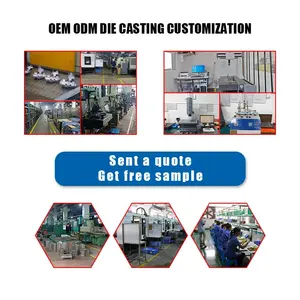 บริการหล่อโลหะ Zamak สำหรับกรอบหูฟังไร้สายชิ้นส่วนหล่อโลหะสังกะสีอัลลอย ZDC3 <span class=keywords><strong>ZDC2</strong></span> - Product Image 5