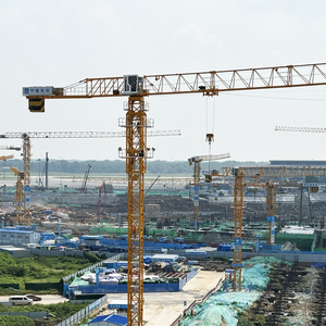 Grue à tour <span class=keywords><strong>de</strong></span> construction portable <span class=keywords><strong>de</strong></span> 10 tonnes QTZ200 H7015A, grue à tour à toit plat avec certification CE ISO, fournisseur - Product Image 2