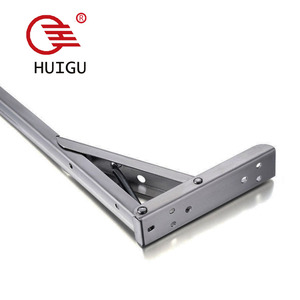 나무 선반 접이식 선반 브래킷 용 스틸 스프링 삼각형지지 선반 브래킷 - Product Image 6