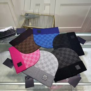 26 Bonnets et casquettes de luxe imperméables pour hommes et femmes, chauds pour l'hiver, avec logo personnalisé, style urbain, tendance, de créateur - Product Image 5