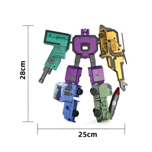 5 trong <span class=keywords><strong>1</strong></span> biến dạng bảng chữ cái robot đồ chơi kỹ thuật số Morphing Đồ chơi khối xây dựng giáo dục hành động hình đồ chơi - Product Image 2