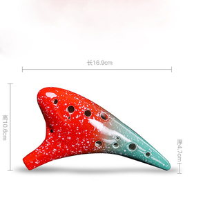 Pabrik Langsung Grosir 12 Lubang <span class=keywords><strong>Ocarina</strong></span> Dua Belas Lubang AC Hand-Painted Langit Berbintang Profesional Bermain <span class=keywords><strong>Ocarina</strong></span> Alat Musik - Product Image 5