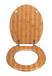 <span class=keywords><strong>Abattant</strong></span> de toilette <span class=keywords><strong>en</strong></span> <span class=keywords><strong>bois</strong></span> massif de forme O, norme européenne, accessoires de toilette, <span class=keywords><strong>abattant</strong></span> de toilette <span class=keywords><strong>en</strong></span> bambou - Product Image 5