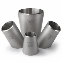 Réducteur excentrique en acier au carbone, à souder bout à bout, à face plate, pour ligne de collecte d'huile et de gaz, SCH40 SCH80 ASME B16.9 ASTM A234 WPB