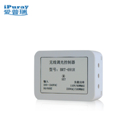 Récepteur de commande RF sans fil 500W max, sans câblage mural, compatibilité universelle des charges pour les réaménagements intelligents