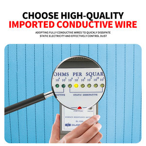 電子ラボコート静電気防止服サンシャイン<span class=keywords><strong>Esd</strong></span>ワーク衣類クリーンルーム静的消失型<span class=keywords><strong>Esd</strong></span>スモック - Product Image 5