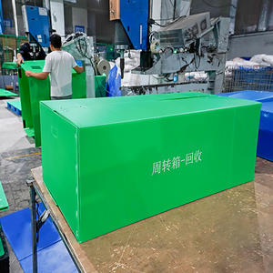 गोदाम भंडारण बिन पैकेजिंग के लिए पीपी पॉलीप्रोपाइलीन नालीदार प्लास्टिक ट्रे - Product Image 3