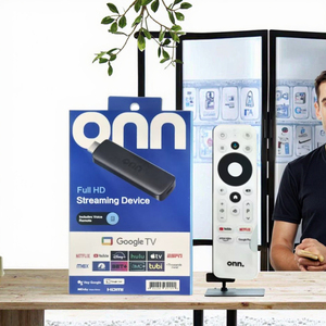 Onn 4K Plus Android 14 Allwinner H616 Quad Core Smart <span class=keywords><strong>TV</strong></span> <span class=keywords><strong>Stick</strong></span> WiFi de Doble Banda 2GB RAM Control Remoto por Voz Teclado Reproductor Multimedia - Product Image 4