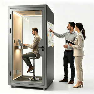 <span class=keywords><strong>Cabine</strong></span> de travail individuelle insonorisée, écologique et de haute qualité, <span class=keywords><strong>cabine</strong></span> téléphonique, pod de bureau - Product Image 2