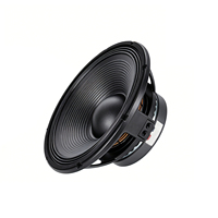 CrazyDance Subwoofer Mono Metal 18 Inch 800-1600W, Voice Coil 100mm, 8Ohm, Magnet Ferit, Audio Hi-Res, Driver Bass untuk Panggung PA