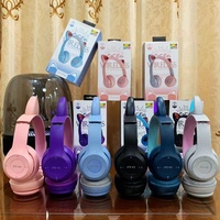 Casques et écouteurs sans fil, casques supra-auriculaires BT avec microphone, casque sans fil stéréo pliable