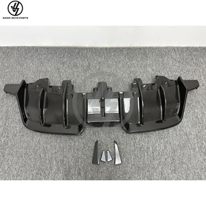 Diffuseur arrière en fibre de carbone brillant style PT pour Lambo Huracan EVO, aileron arrière, kit carrosserie, accessoires, pièces - Product Image 5