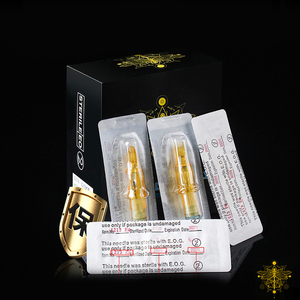 Agujas de Cartucho Desechables para Tatuajes, 20 Piezas, 0.35mm, Membrana de Rebote Suave, Aguja de Cartucho para Arte Corporal y PMU - Product Image 4