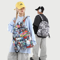 Sacs d'école personnalisables pour étudiants, style tendance, sacs à dos de voyage imperméables, légers, sacs pour enfants