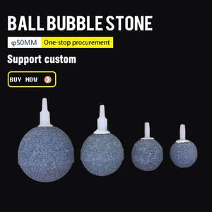 Diffuseur de bulles minérales en <span class=keywords><strong>boule</strong></span> de 25mm 50mm pour pompe à Air d'<span class=keywords><strong>aquarium</strong></span> et d'<span class=keywords><strong>aquarium</strong></span> - Product Image 2