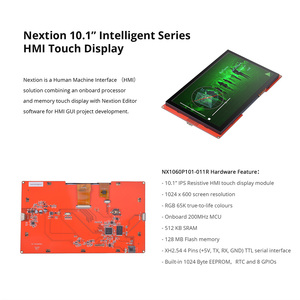 NEXTION NX1060P101-011C/R-I 10.1'' จอแสดงผลแบบสัมผัส LCD แบบมัลติฟังก์ชั่นอัจฉริยะ HMI แบบ Resistive/Capacitive ไม่มีเคส L136 - Product Image 3